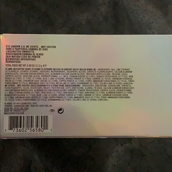 M•A•C Selena 25th anniversary eyeshadow palette - Picture 3 of 6